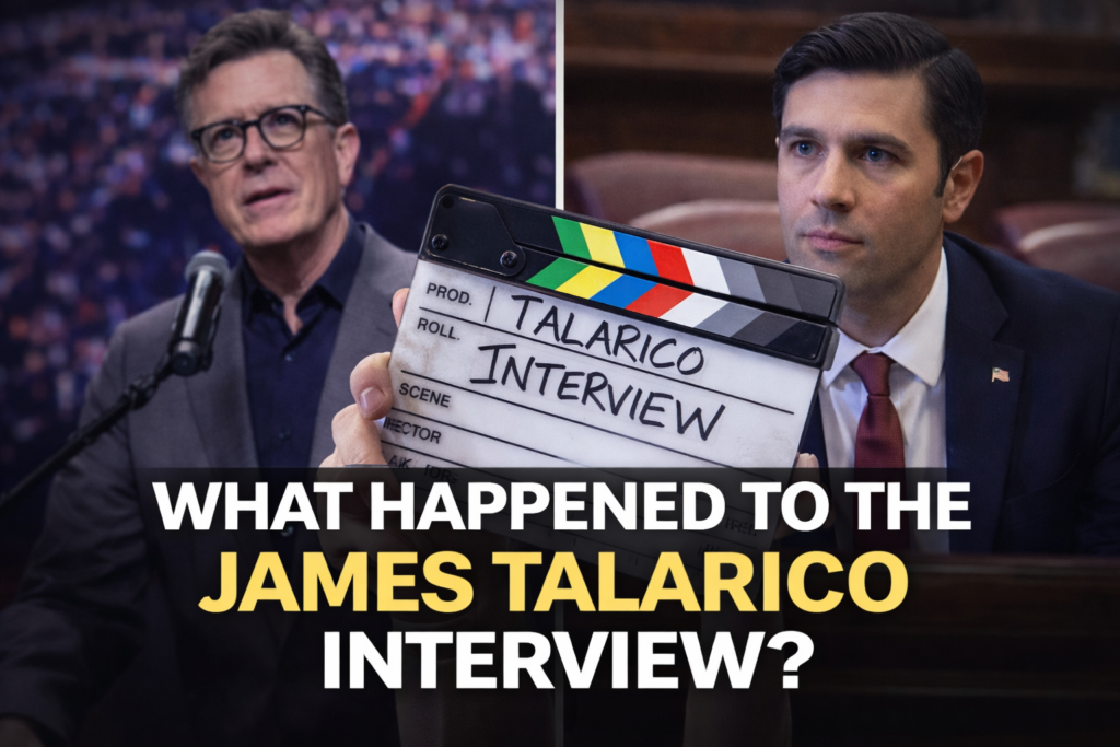 What Happened to the James Talarico Interview?
