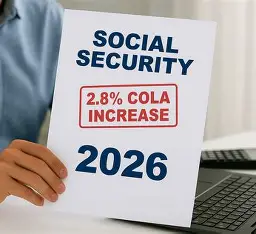 Social Security Increase 2026 showing COLA update and new payment amounts for US beneficiaries