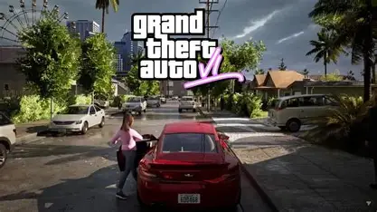 GTA 6 Release Date Leaks illustration with Lucia character concept