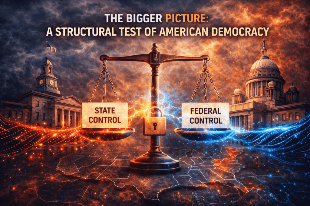 Rhode island voter data lawsuit U.S. map highlighting states resisting, complying, and battling over federal voter data access with color-coded regions