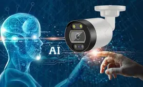 AI surveillance US camera monitoring public street in 2026