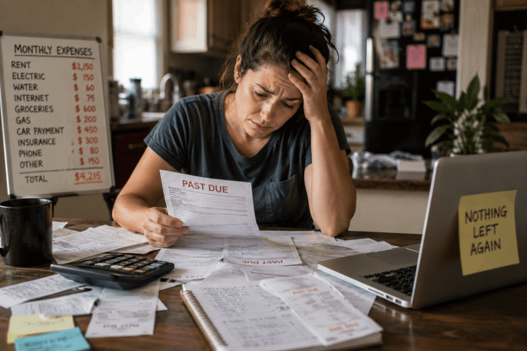 Middle class Americans feel financially exhausted because of inflation and housing costs