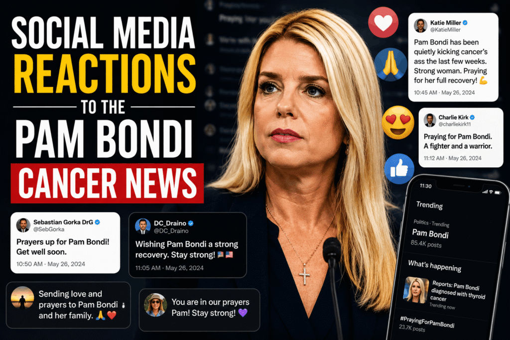 Pam Bondi cancer diagnosis becoming major U.S. political news story