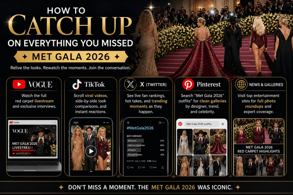 Met Gala 2026 celebrity arrivals at Metropolitan Museum of Art