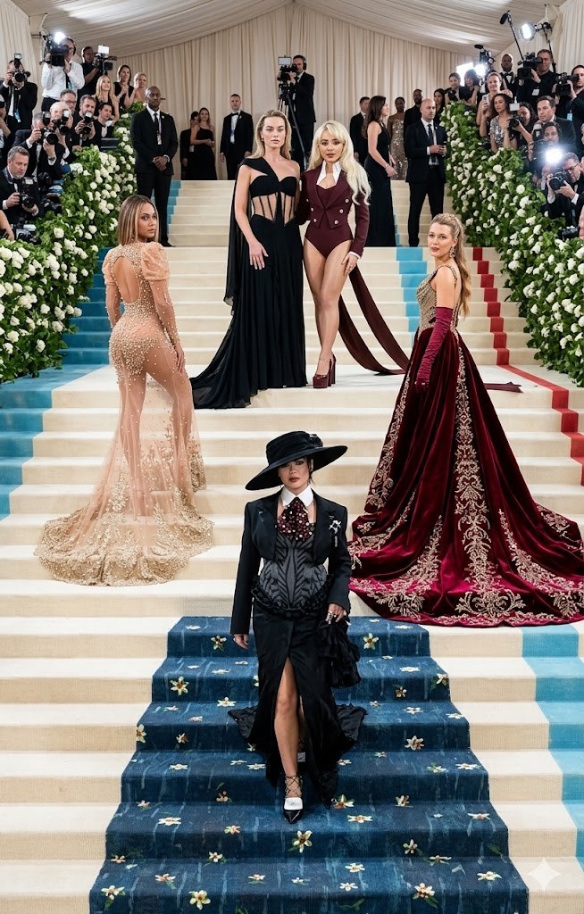 Met Gala 2026 outfits with futuristic and artistic designs