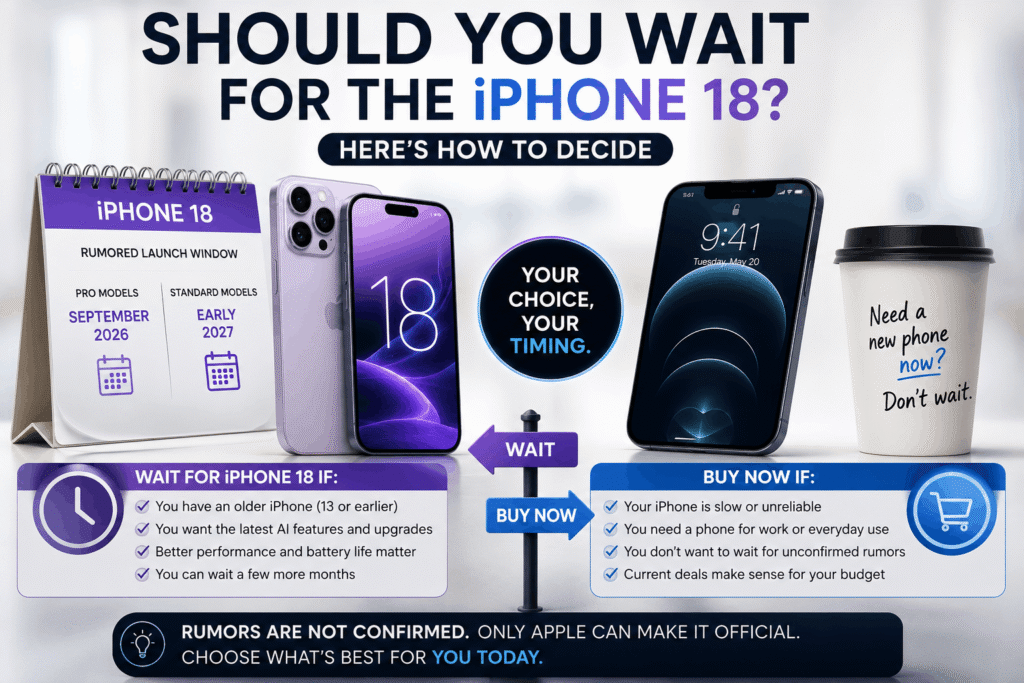iPhone 18 release date rumors and expected Apple smartphone launch timeline