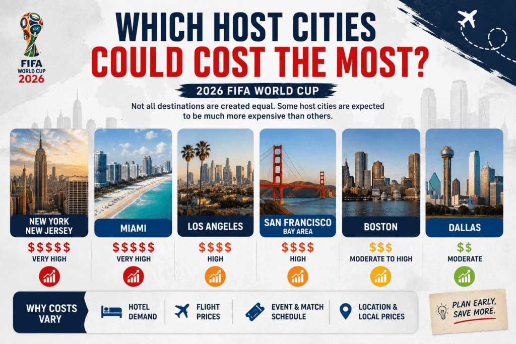 2026 World Cup trip cost breakdown for average American fans attending FIFA World Cup 2026