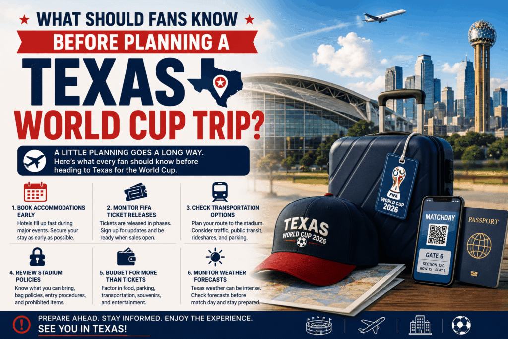 Which FIFA World Cup Teams Will Play In Texas as fans gather inside a packed Dallas World Cup stadium during the 2026 FIFA World Cup