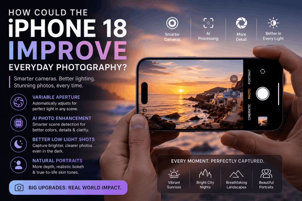 iPhone 18 features smaller Dynamic Island rumored on Pro models