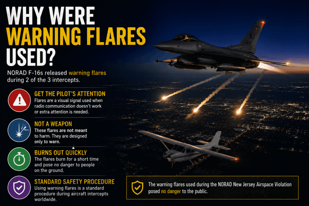 NORAD New Jersey Airspace Violation as F-16 fighter jets intercept aircraft over restricted airspace in Bedminster