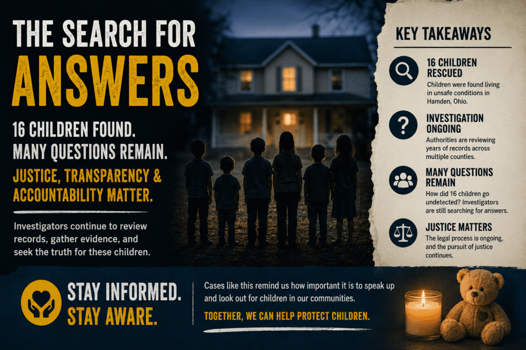 How did 16 children go undetected